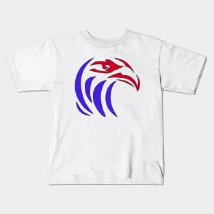 Minimalist patriotic eagle Kids T-Shirt